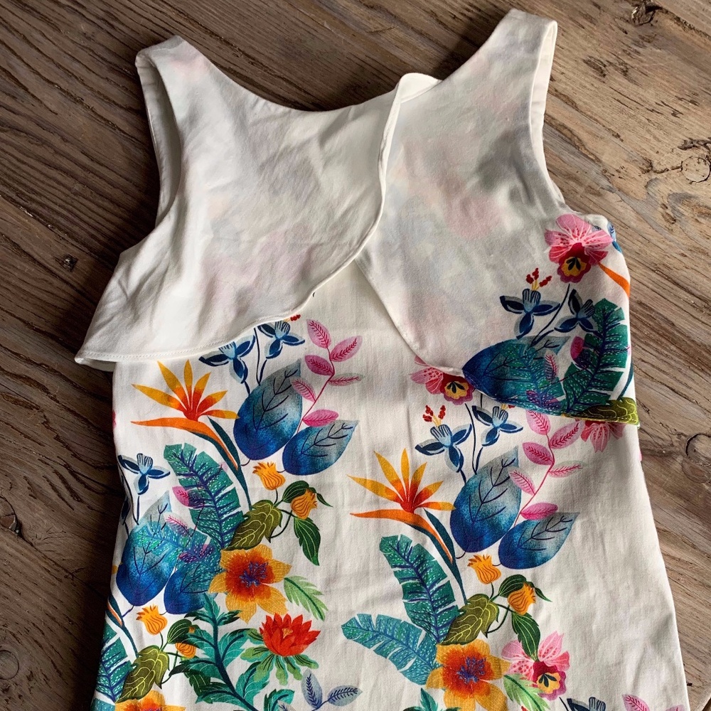 Zara Girls Tropical Dress